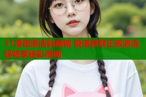 51漫画激活码商城 极速获取正版激活码畅享精彩漫画