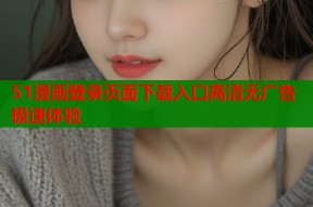 51漫画登录页面下载入口高清无广告极速体验