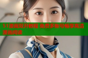51漫画双开教程 免费多账号畅享高清漫画阅读